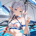 レースクイーンのフリーレン 5枚目