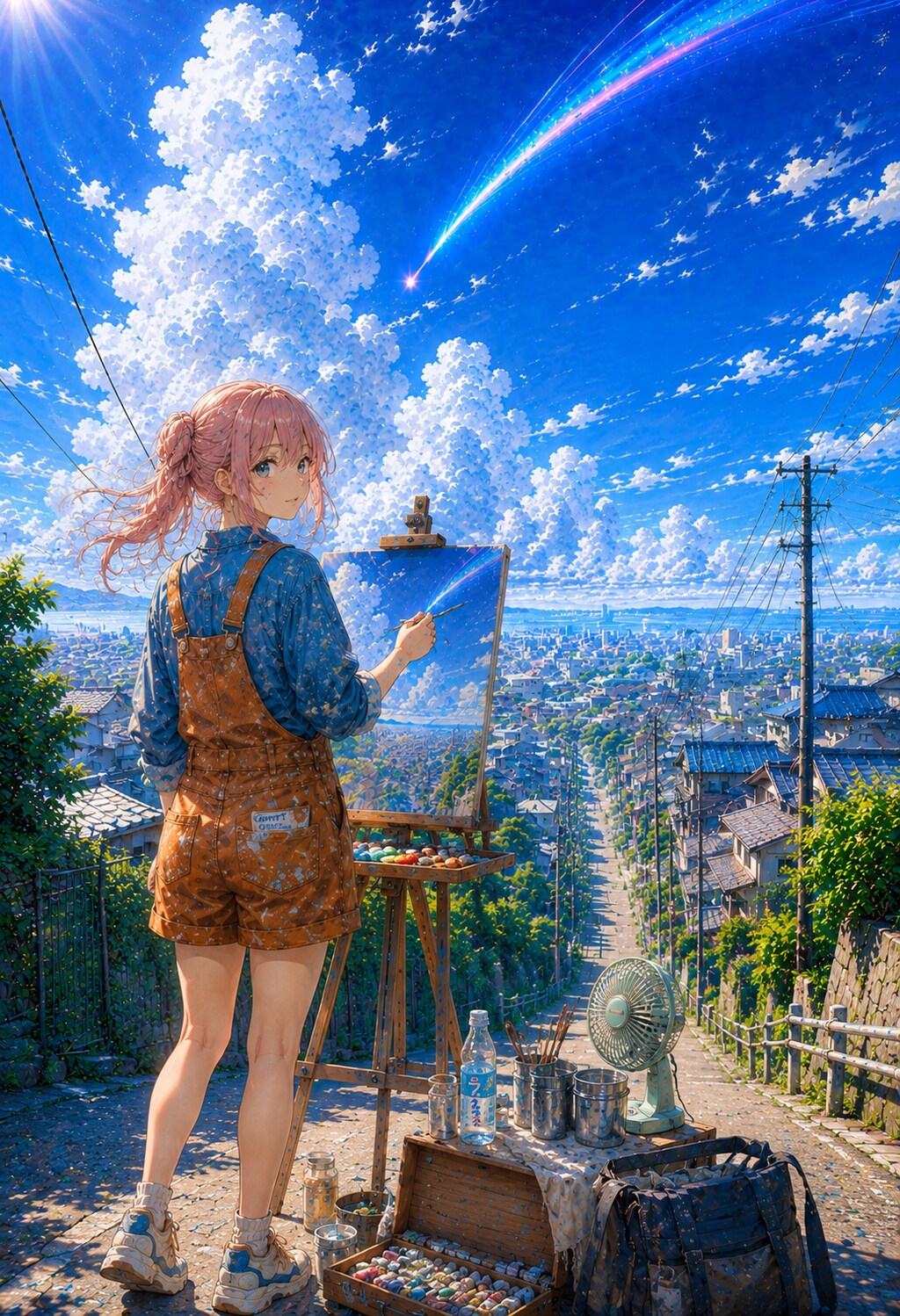 あの夏空を、描き留めたくて。