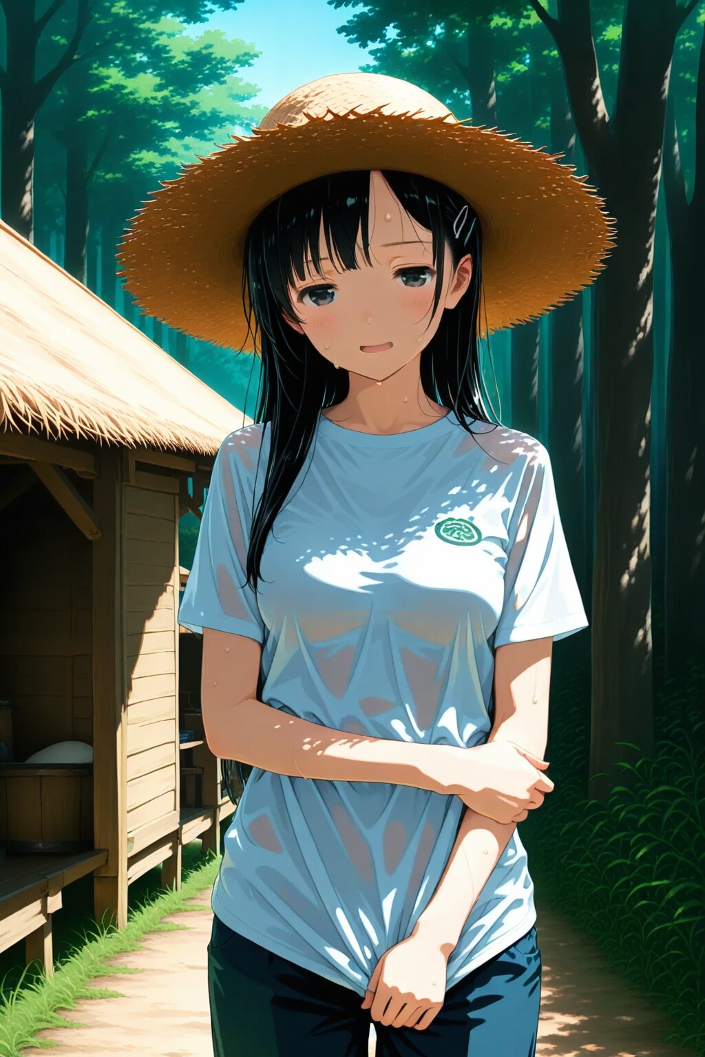 林間学校❓の三女ちゃん⛄✨
