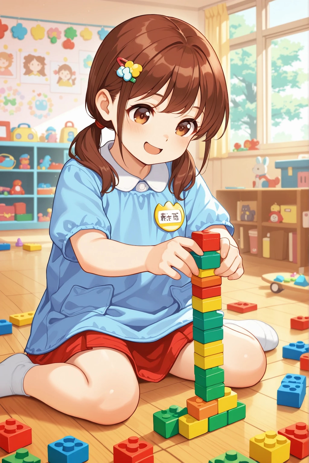 園児の絵海ちゃん