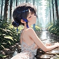 びしょ濡れ女の子⑫ 2枚目