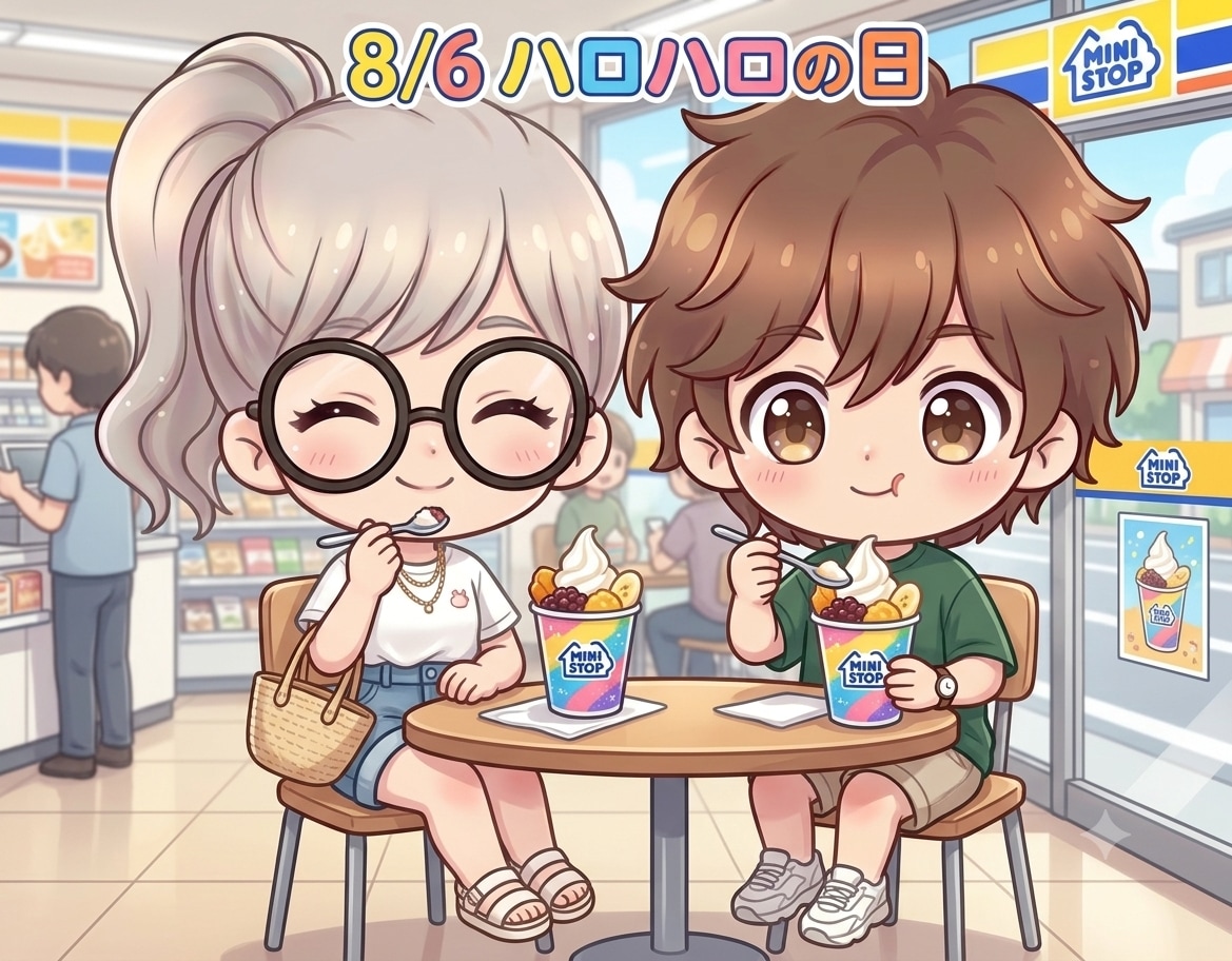 今日は「ハロハロの日」