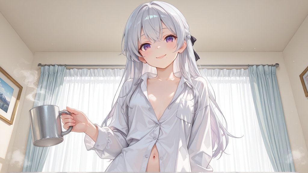 卒業の朝《Stable Diffusion XL版》
