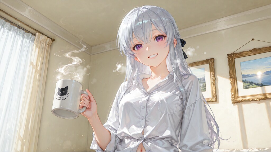 卒業の朝《Stable Diffusion XL版》