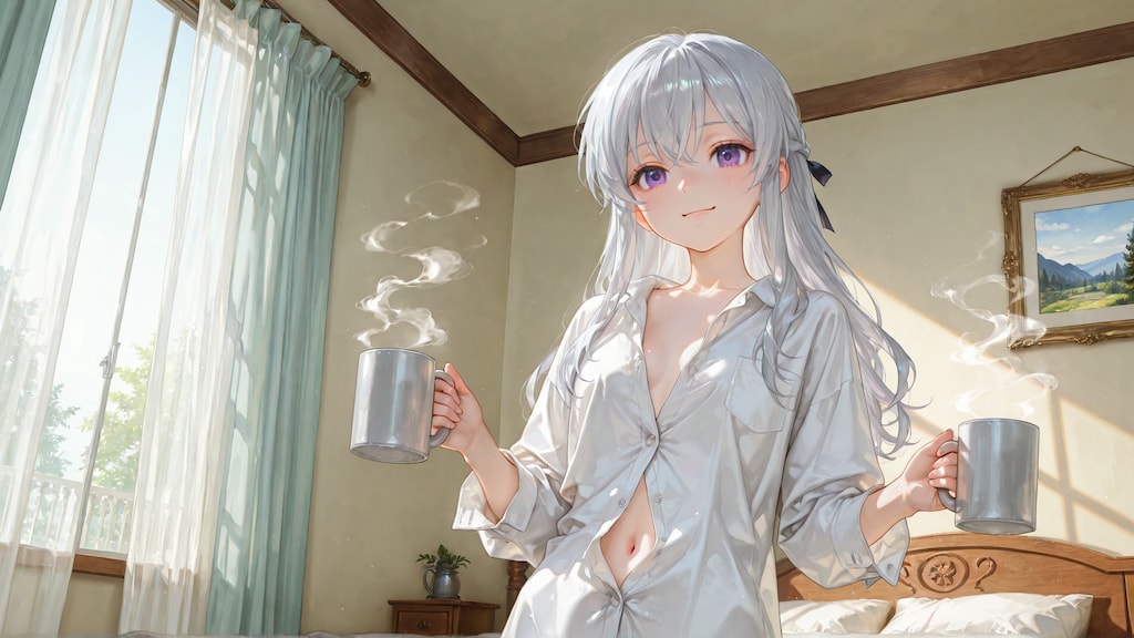 卒業の朝《Stable Diffusion XL版》
