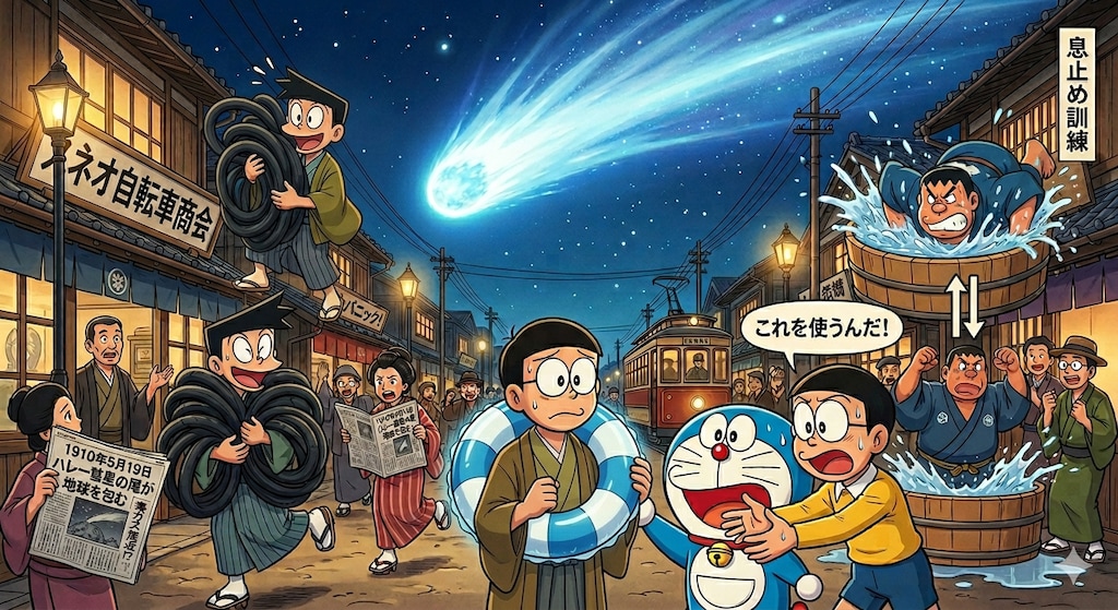 5月19日はハレー彗星のしっぽが地球を直撃した日