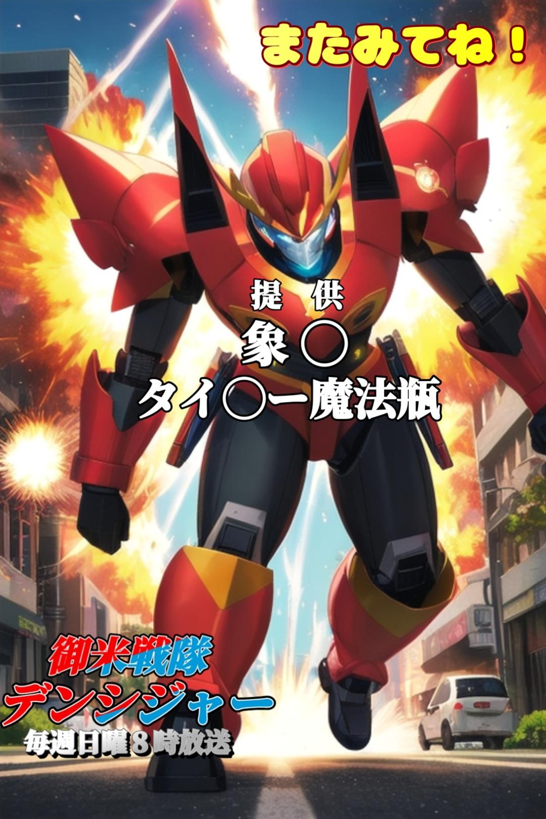 【戦隊ヒロイン外伝】デンシジャーロボ