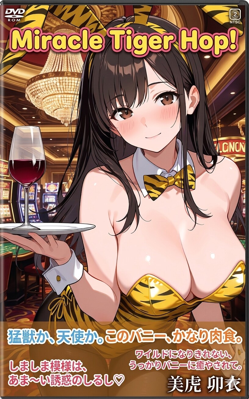 卯衣ちゃんPR用のDVDパッケージ