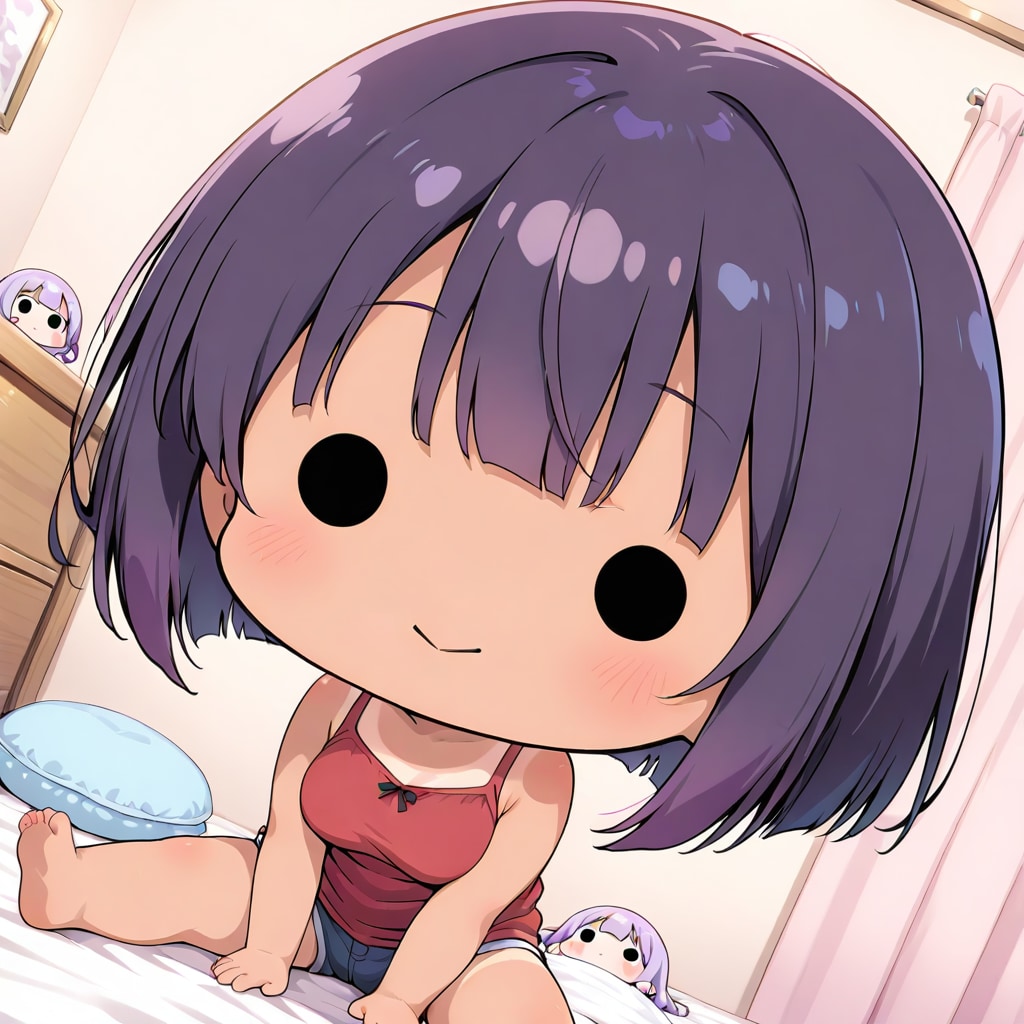 ぬいぐるみと日焼けっ子