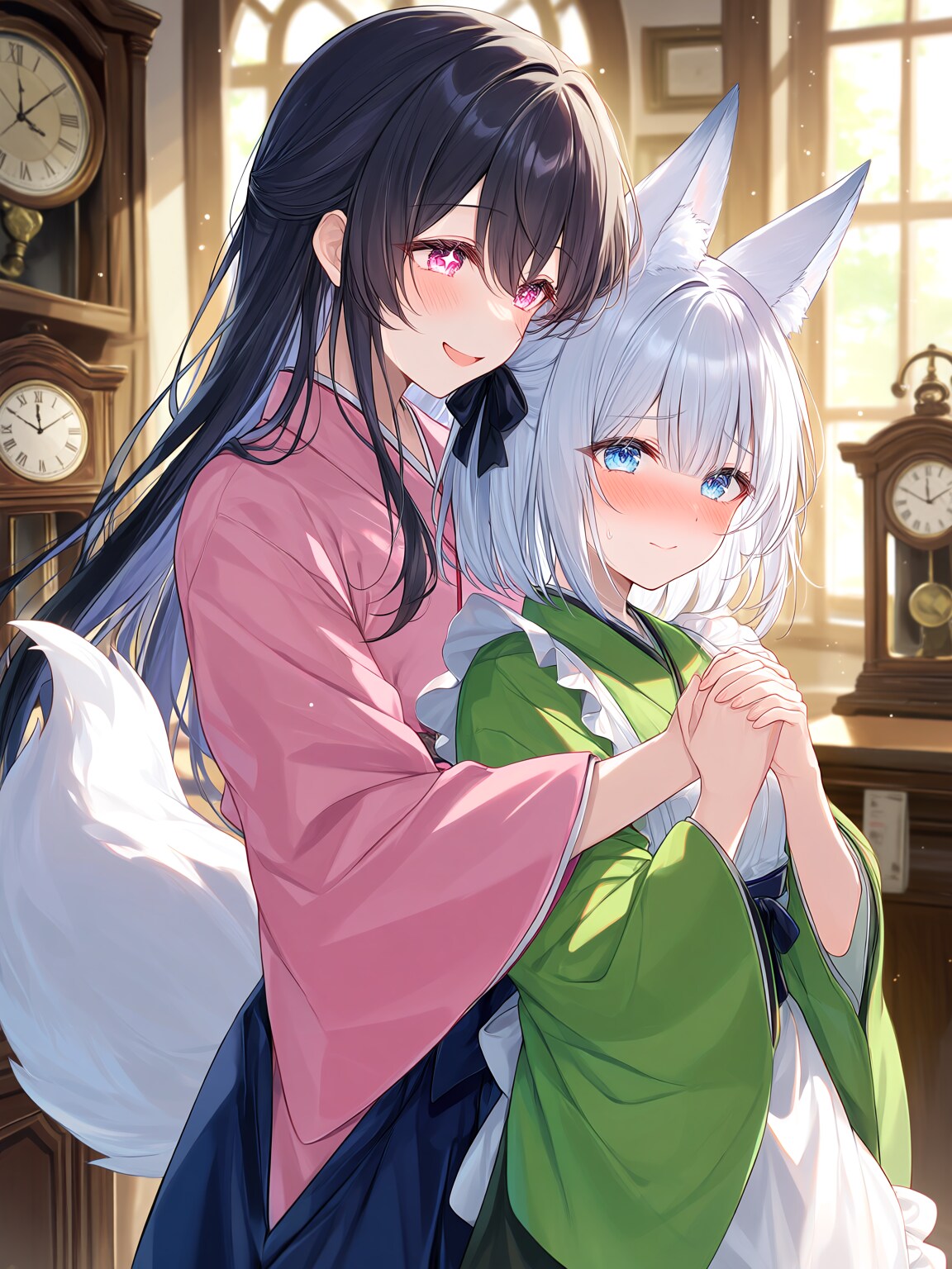 板野ちゃんと薺ちゃん