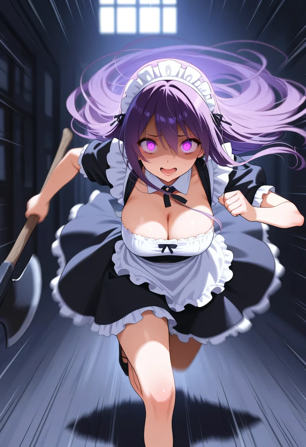 まさけちゃんの足が速いお姉やんをお仕置きするだけのメイド💨