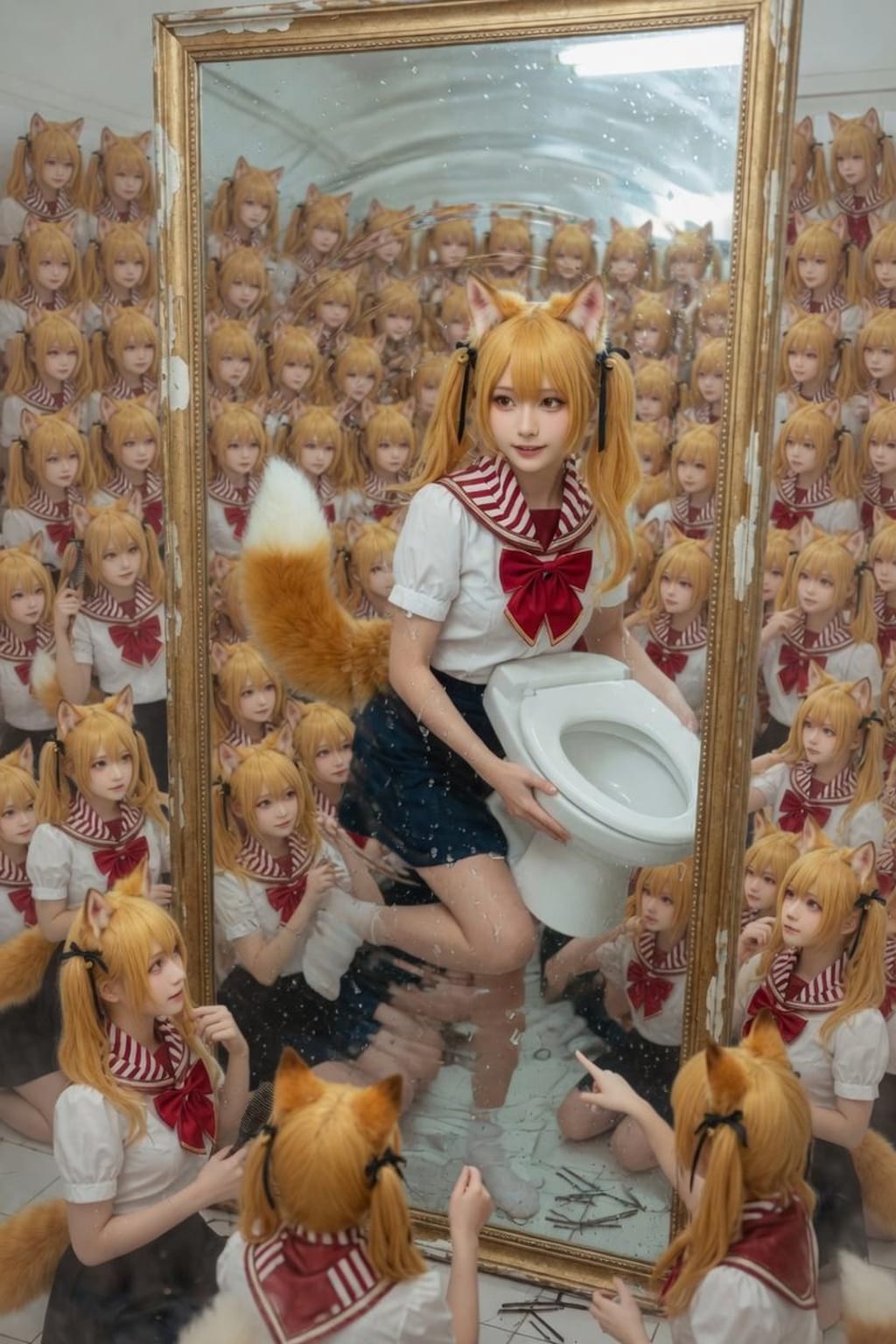 フエルミラーで増えるミラ