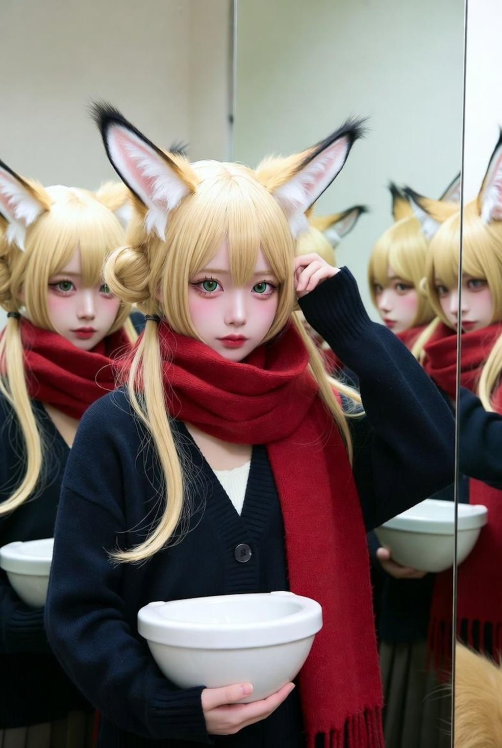 フエルミラーで増えるミラ