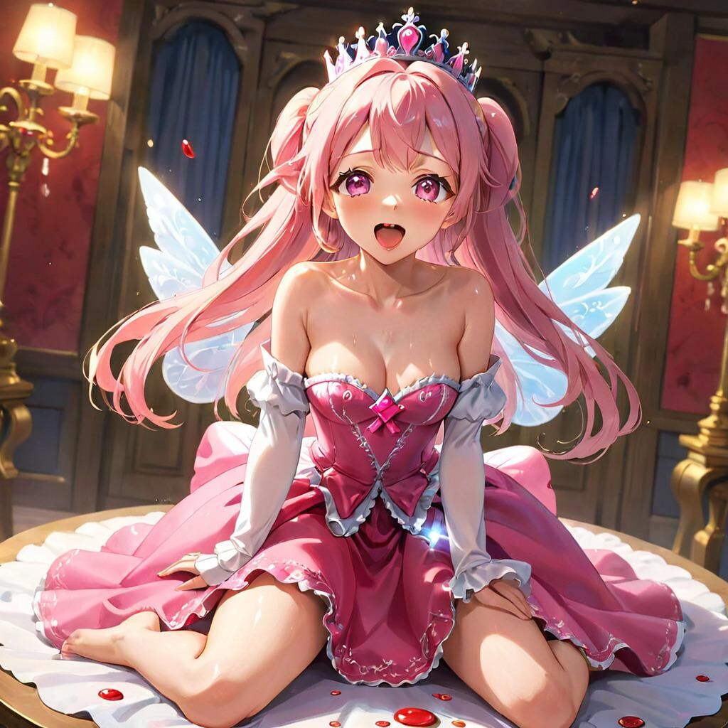 [11枚] プリンセス・ピンクのお城案内（姫さま！の４）