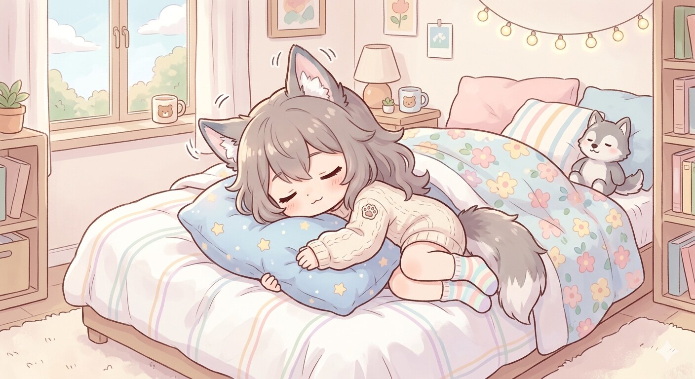 お昼寝タイム | の人気AIイラスト・グラビア