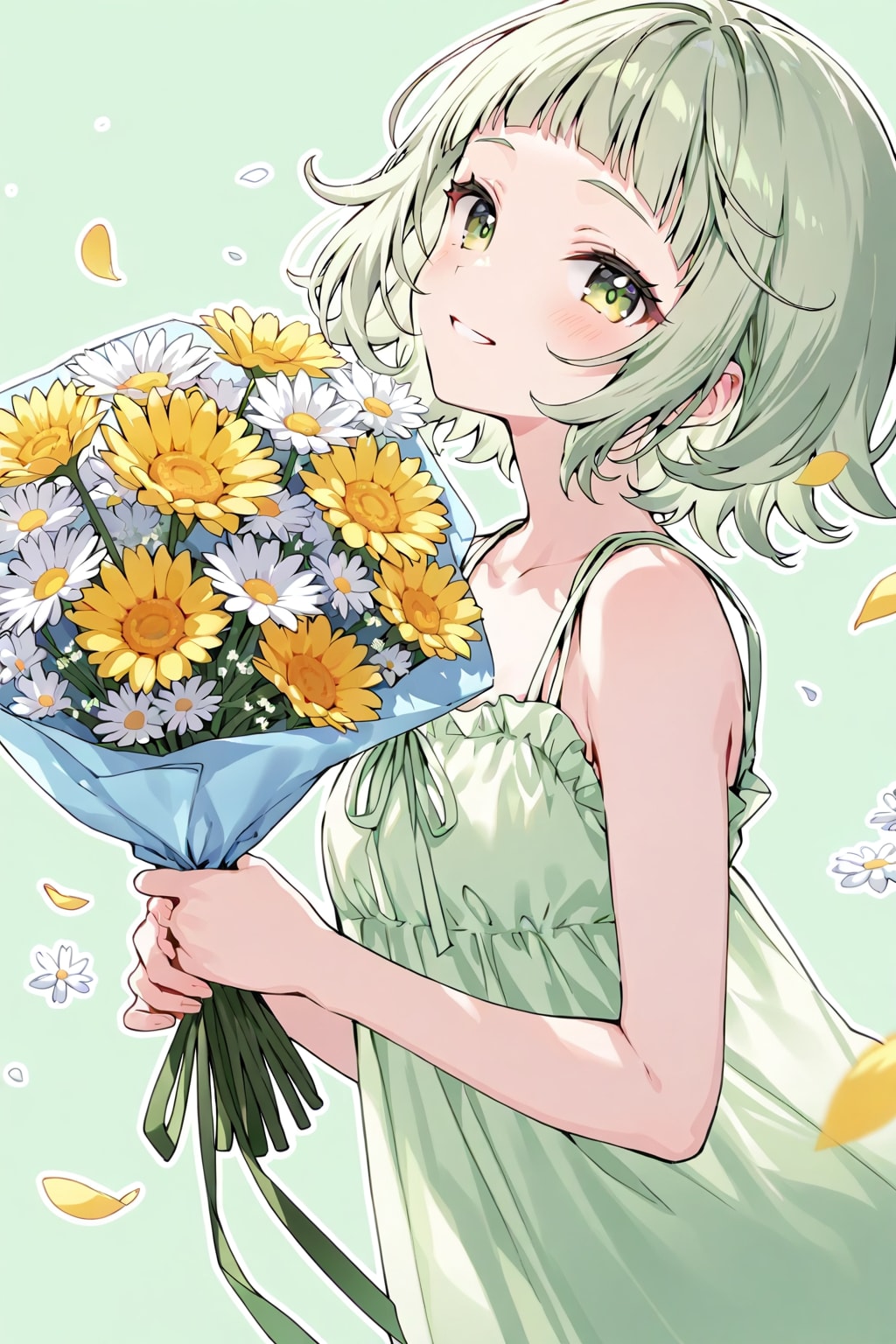 デイジーとライラック | の人気AIイラスト・グラビア