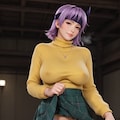 パイ出しファッション 7枚目