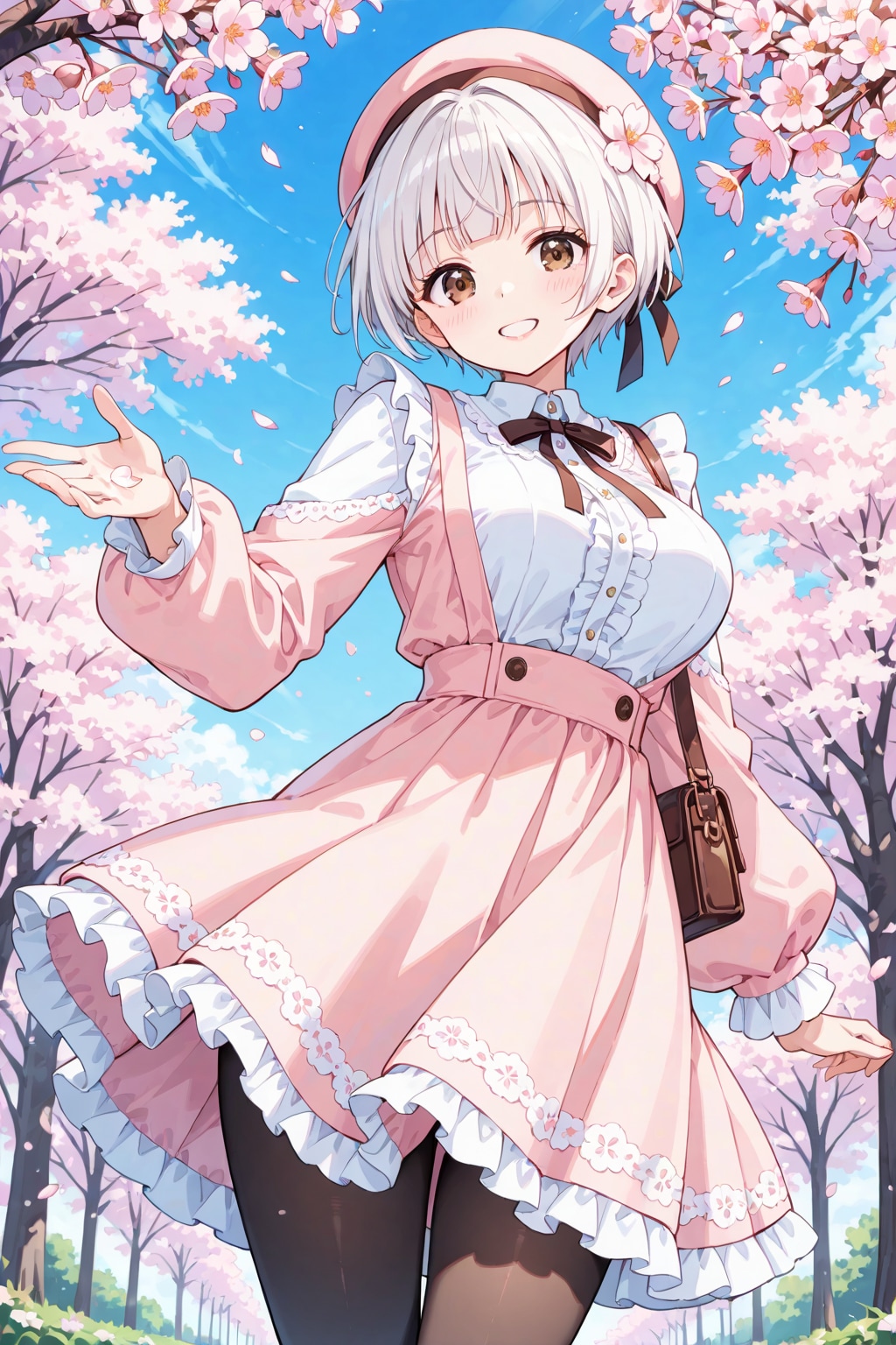 春色コーデの女の子　その７