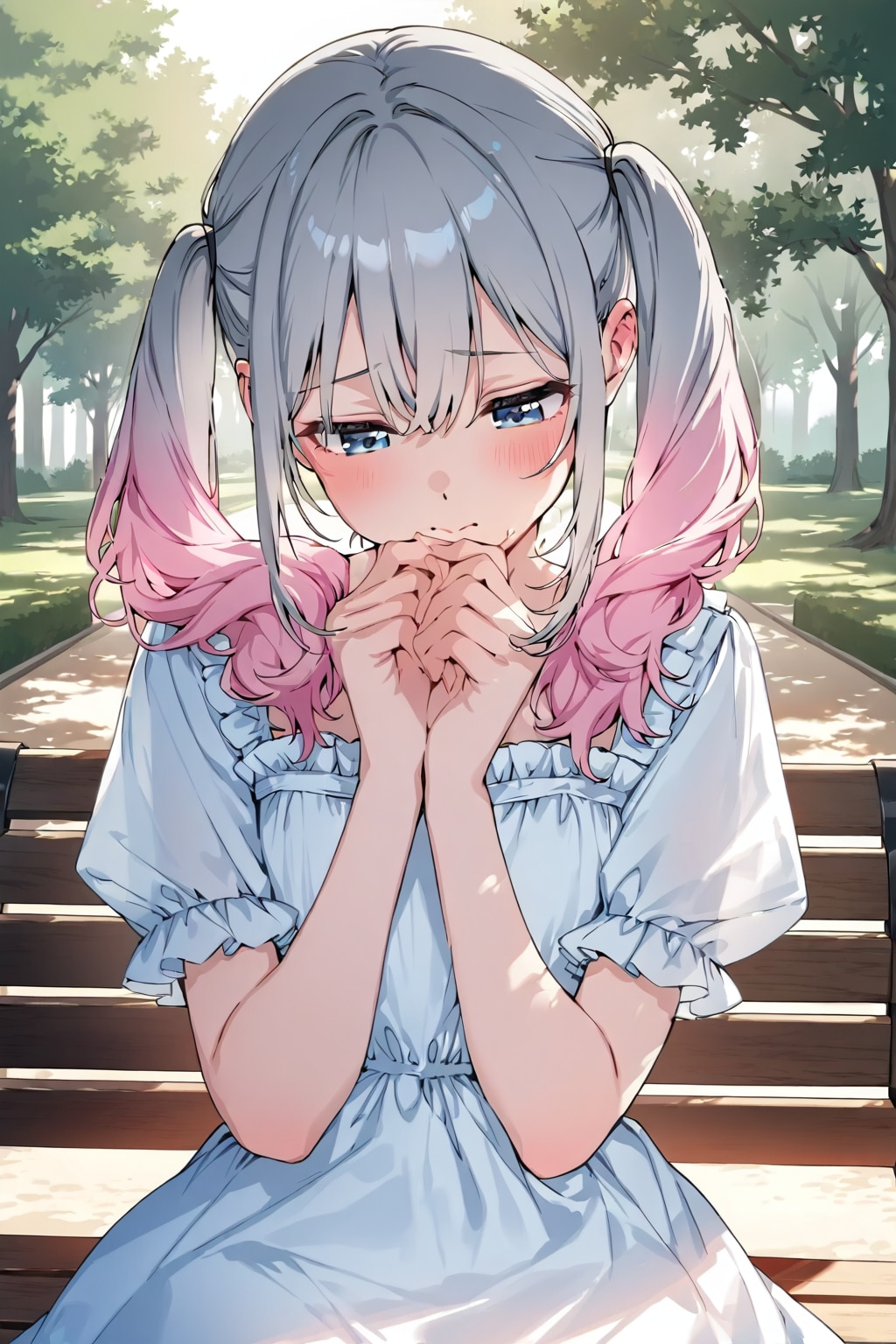 ハイツインテも可愛い💕