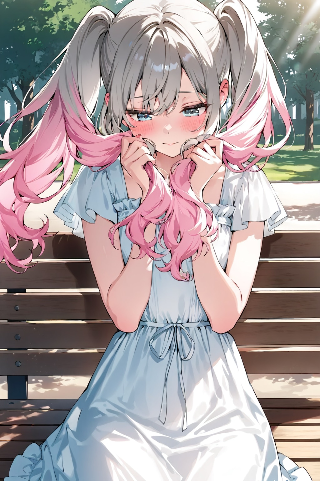 ハイツインテも可愛い💕