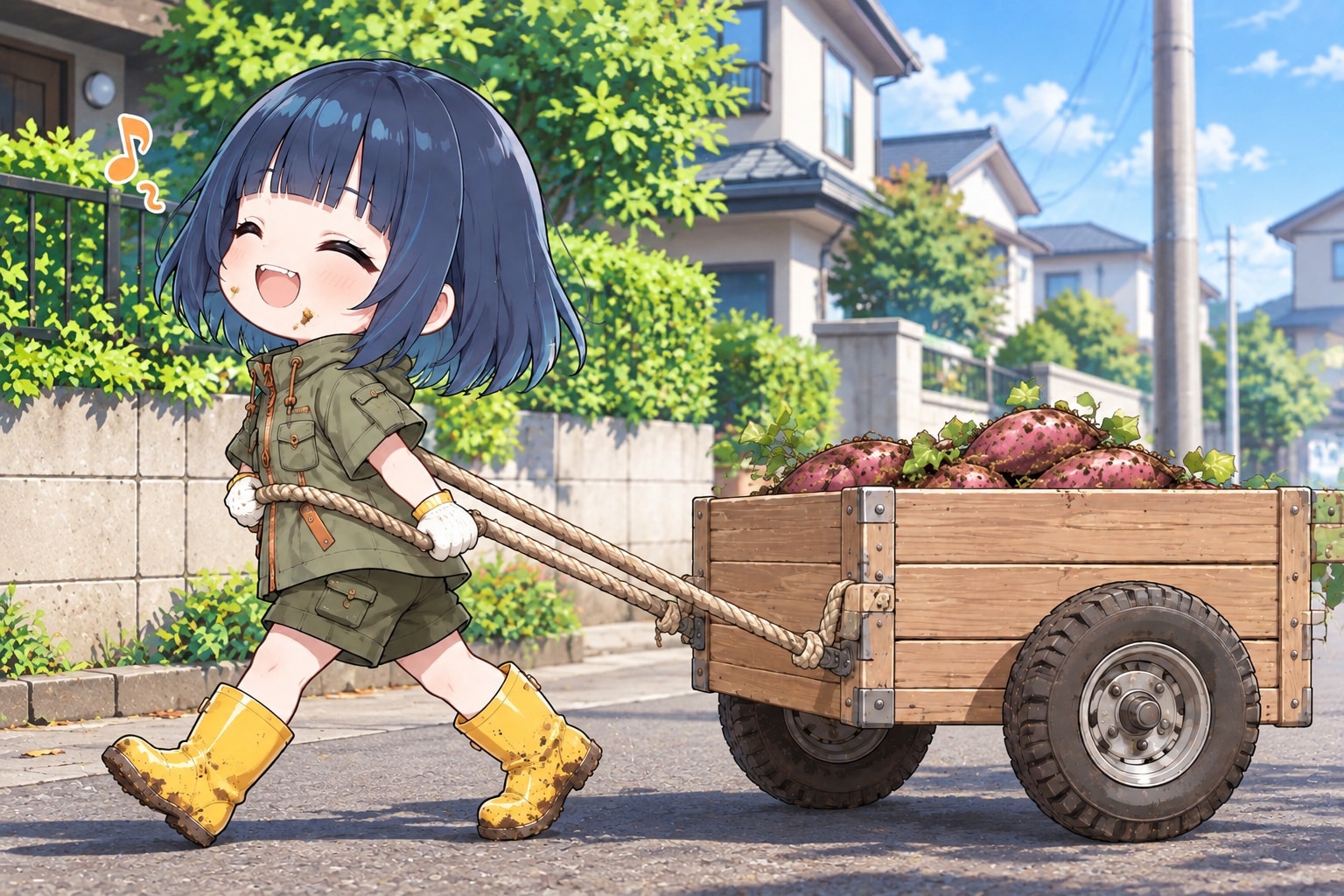 まだ、おいもはいっぱいあるから… | の人気AIイラスト・グラビア