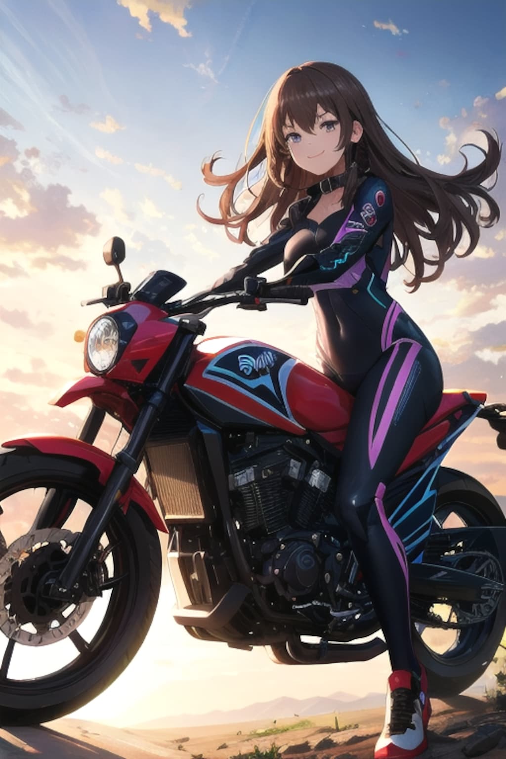 バイク好き彼女