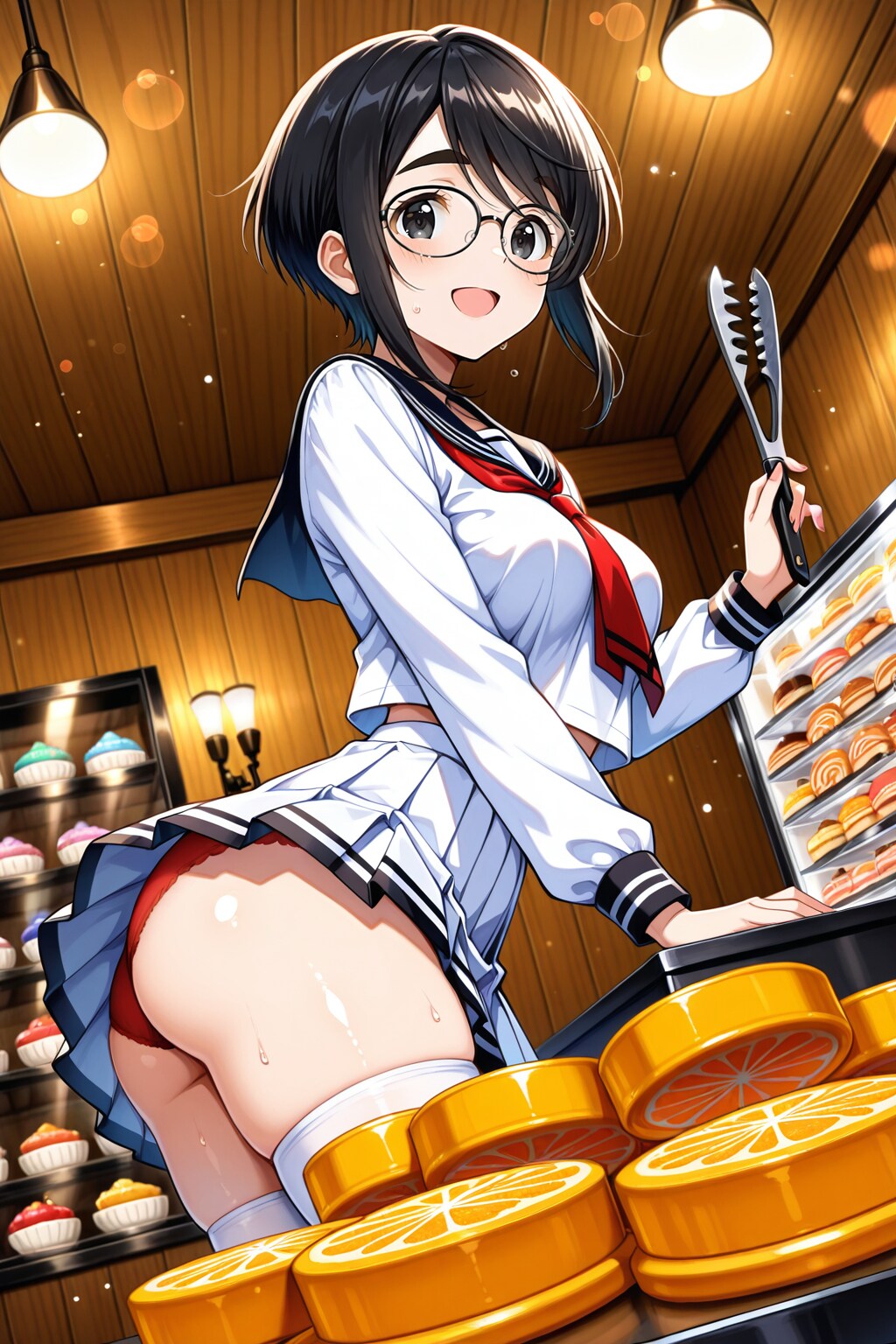 焼きたてのパン～♪（カチカチ