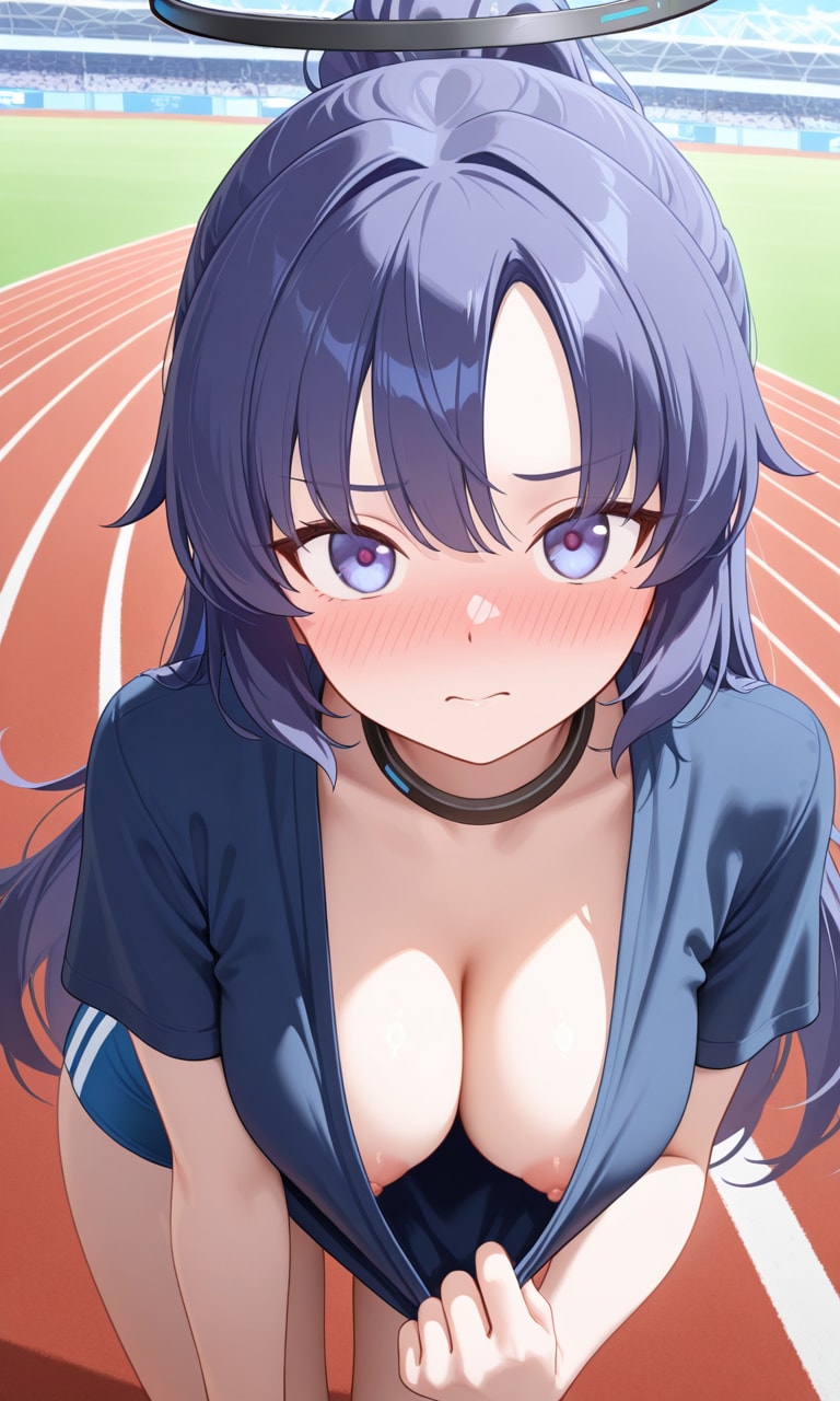 チラ見せなユウカ
