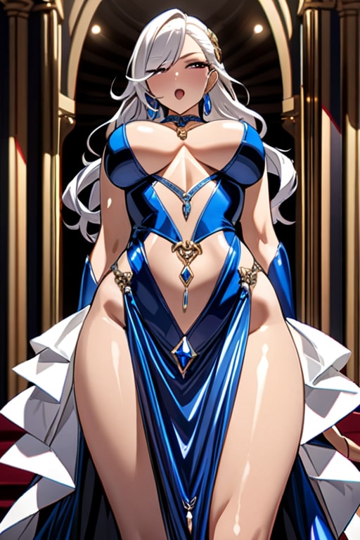 ドレス姿のスタイリッシュなお姉さん達
