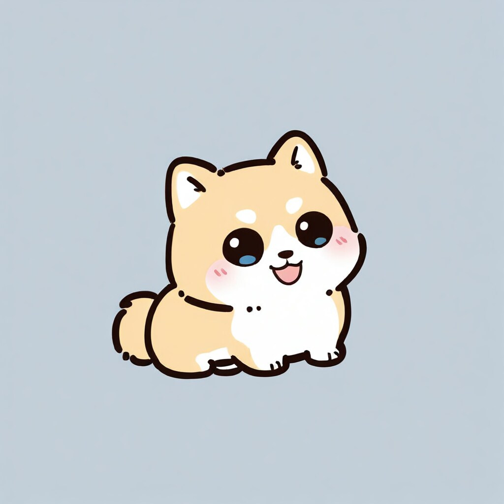 豆柴 | の人気AIイラスト・グラビア