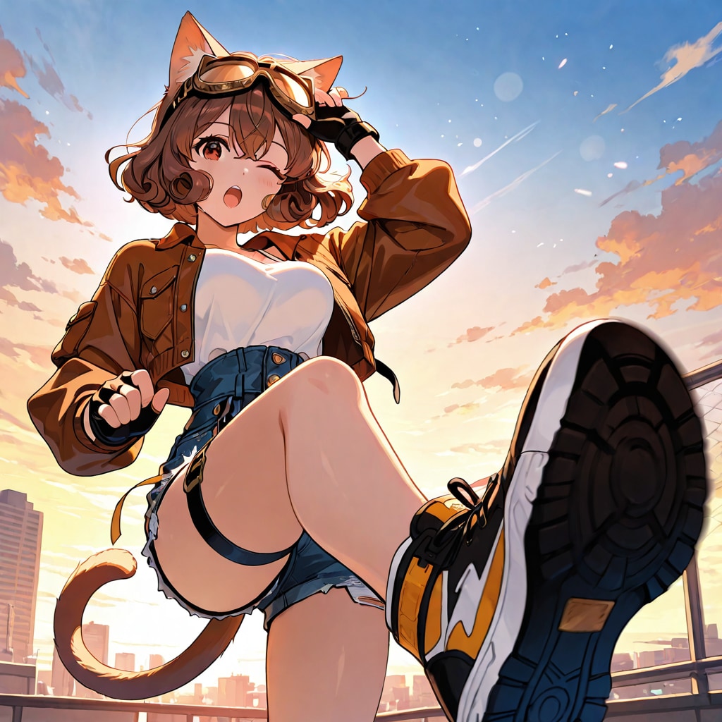 今日はホットパンツ日和