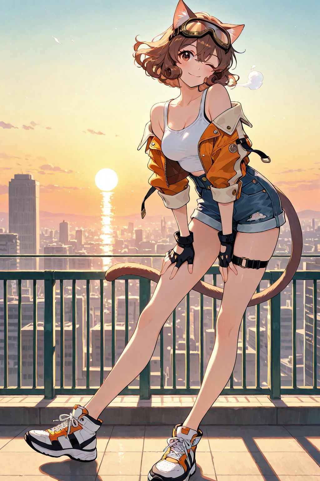 今日はホットパンツ日和