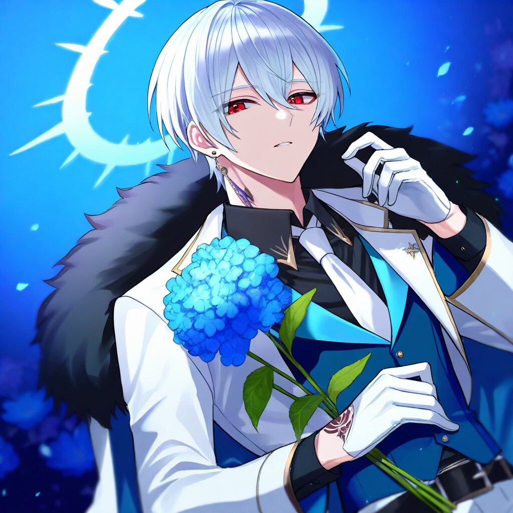 青の支配者 | の人気AIイラスト・グラビア