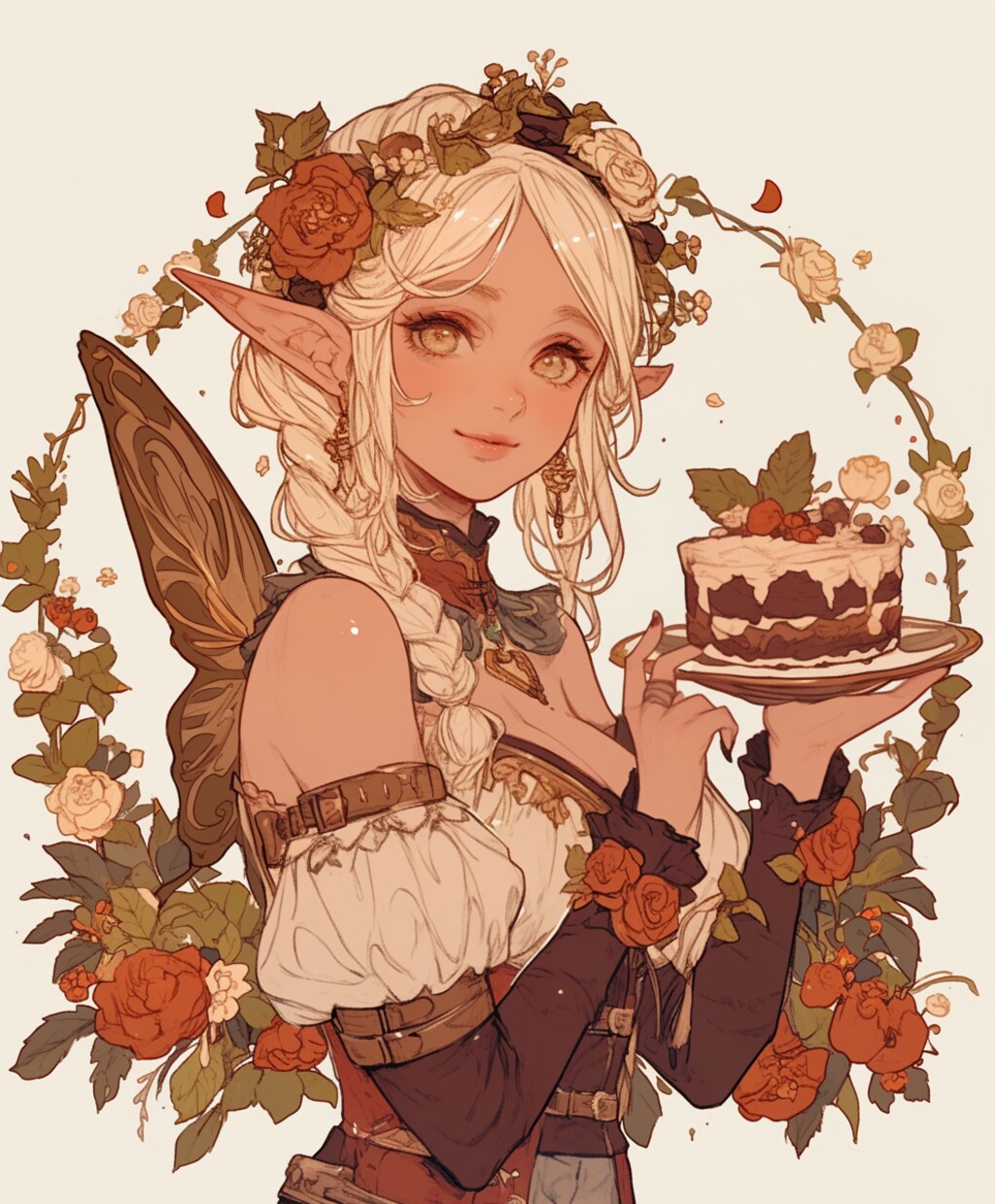 チョコレートケーキの妖精