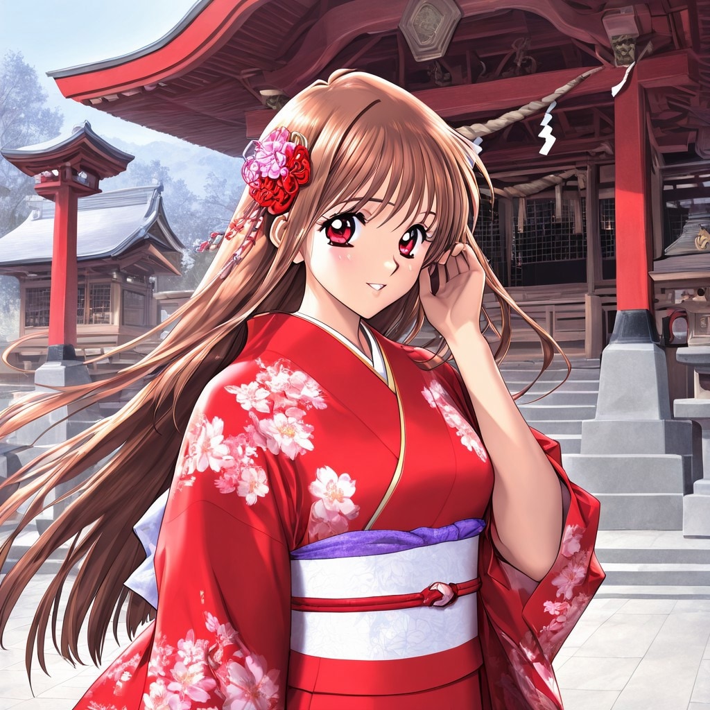 初詣 | の人気AIイラスト・グラビア