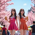 桜の下のキャンペーンガール２ 2枚目