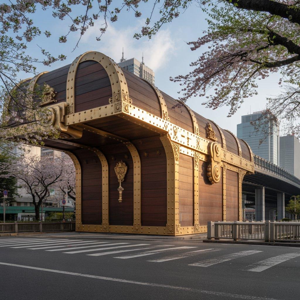 宝箱っぽい橋