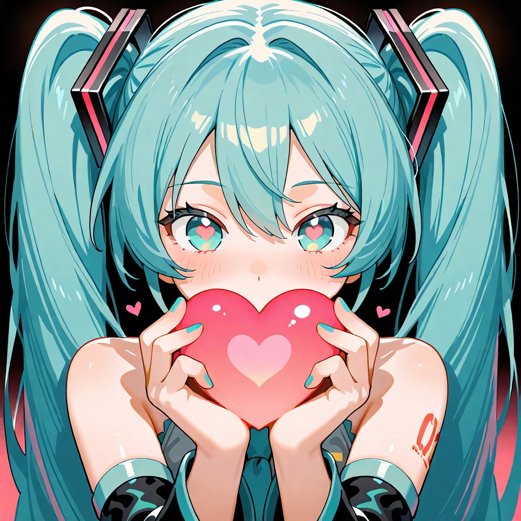 ハート ミクさん💓