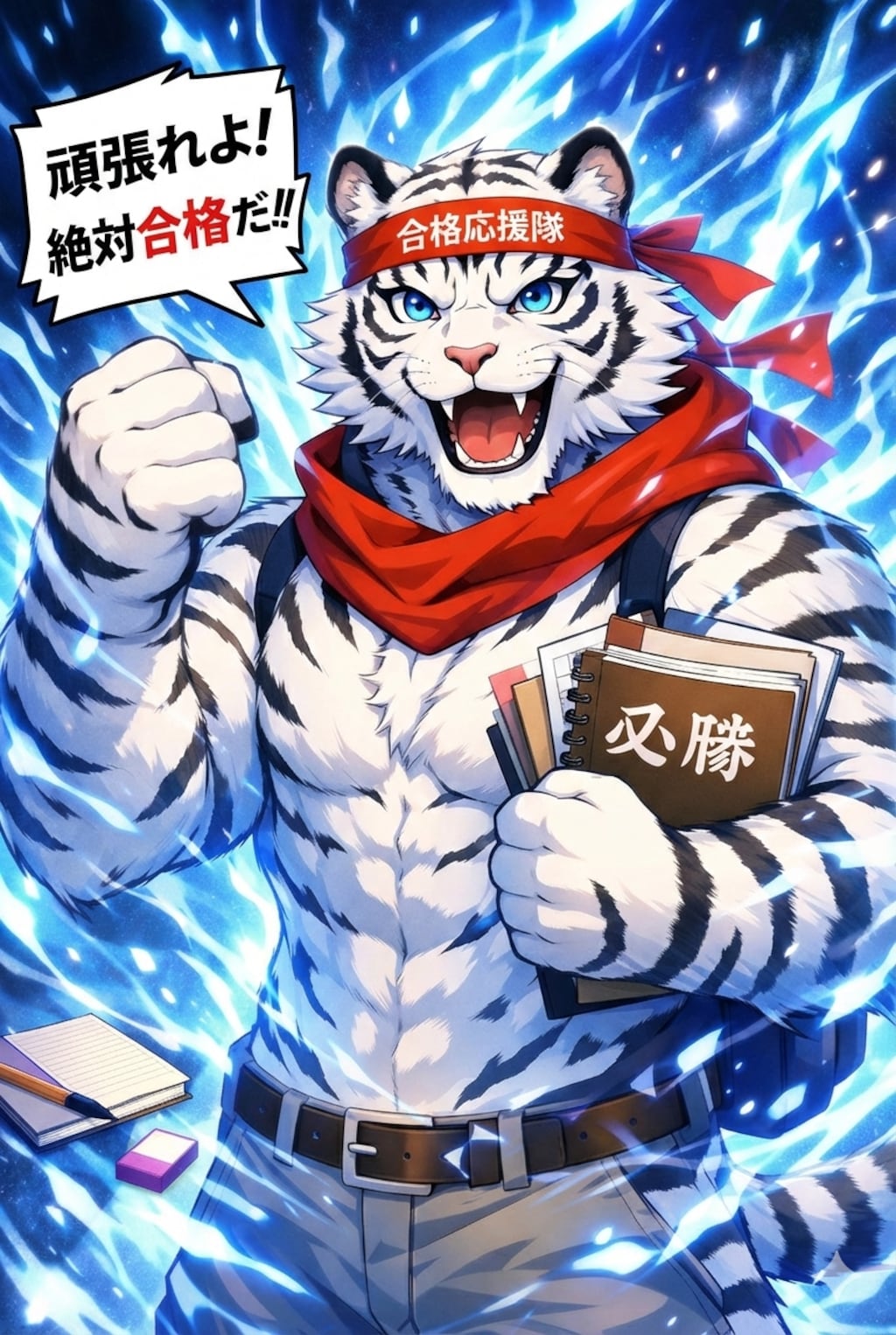 合格応援タイガー