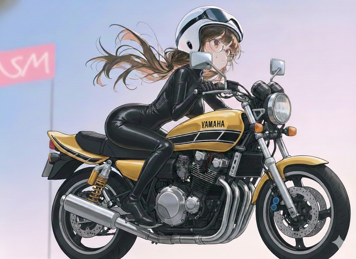 <先輩ちゃん>Motorcycle | の人気AIイラスト・グラビア
