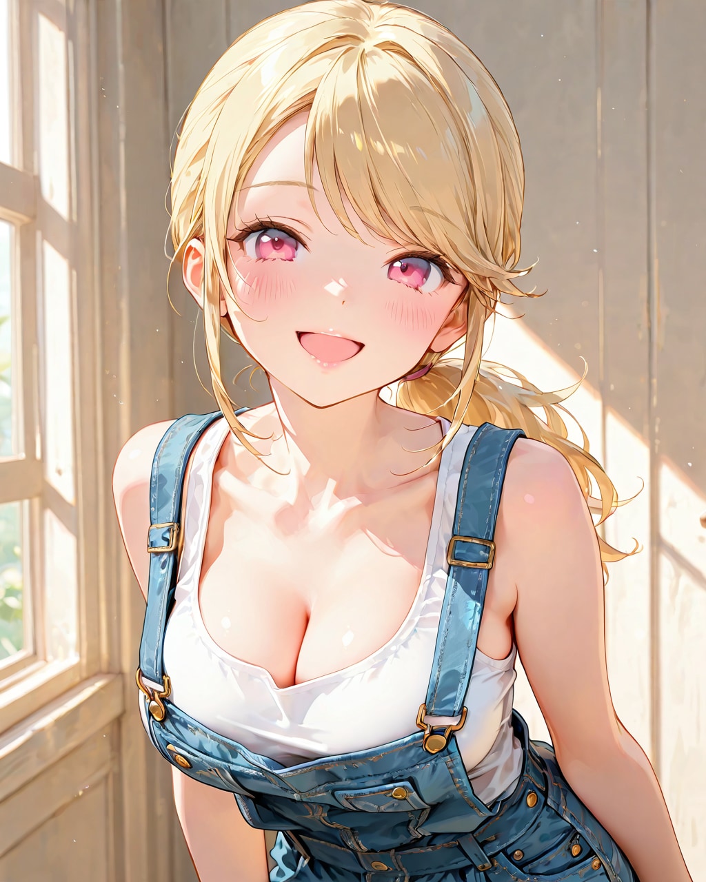 Low ponytail