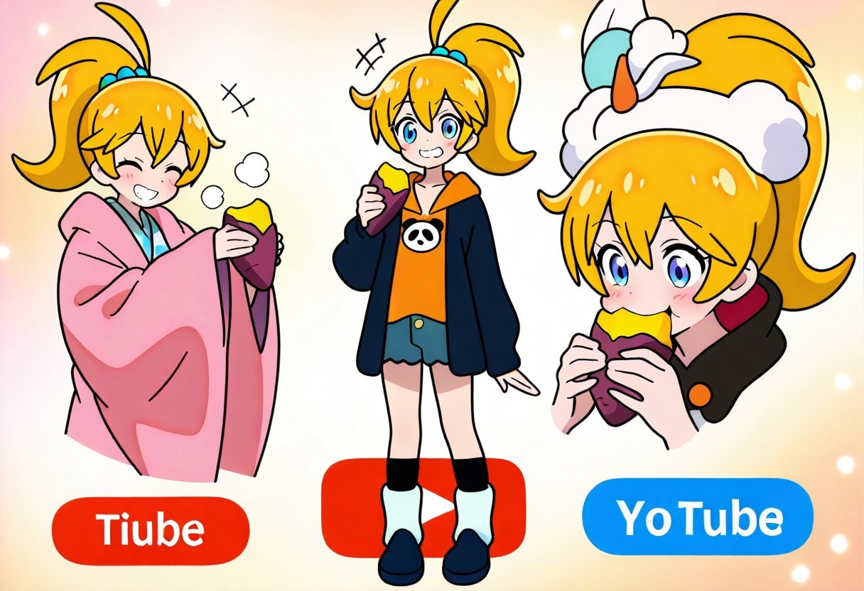 焼き芋2026③ | の人気AIイラスト・グラビア