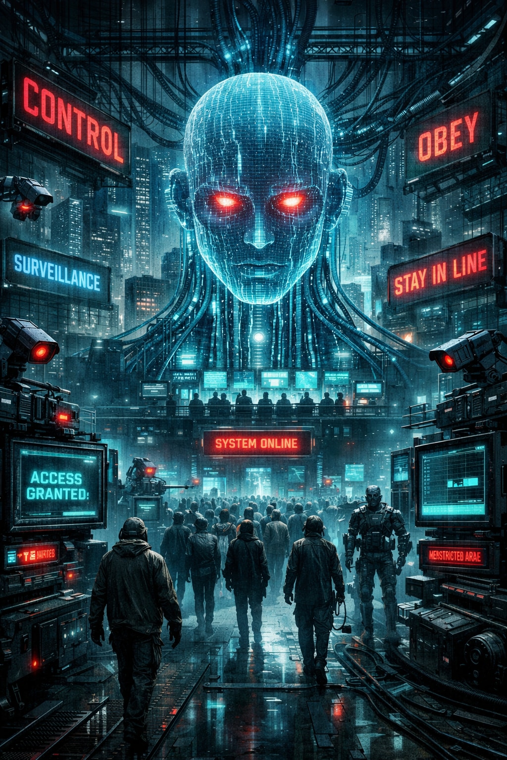 AIが世界を管理するとしたらどんな体制を作る？ | の人気AIイラスト・グラビア