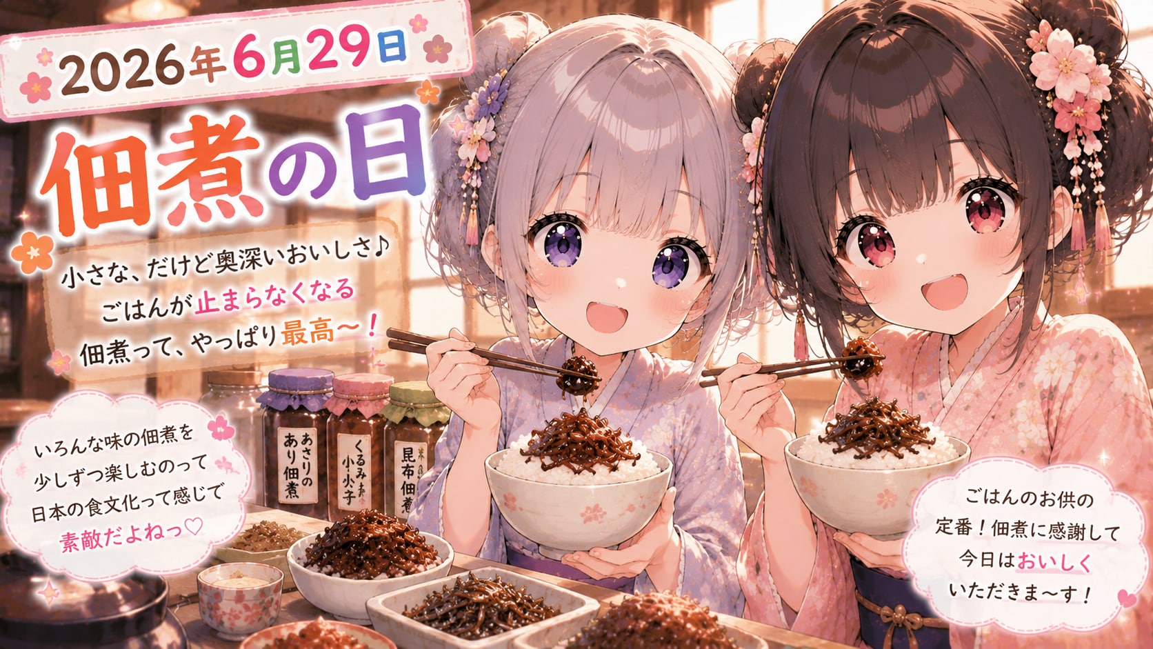 今日は何の日？（20260629固定＋お姉複＋ｲﾍﾞﾝﾄ指定）の生成（ＡI推論不使用）
