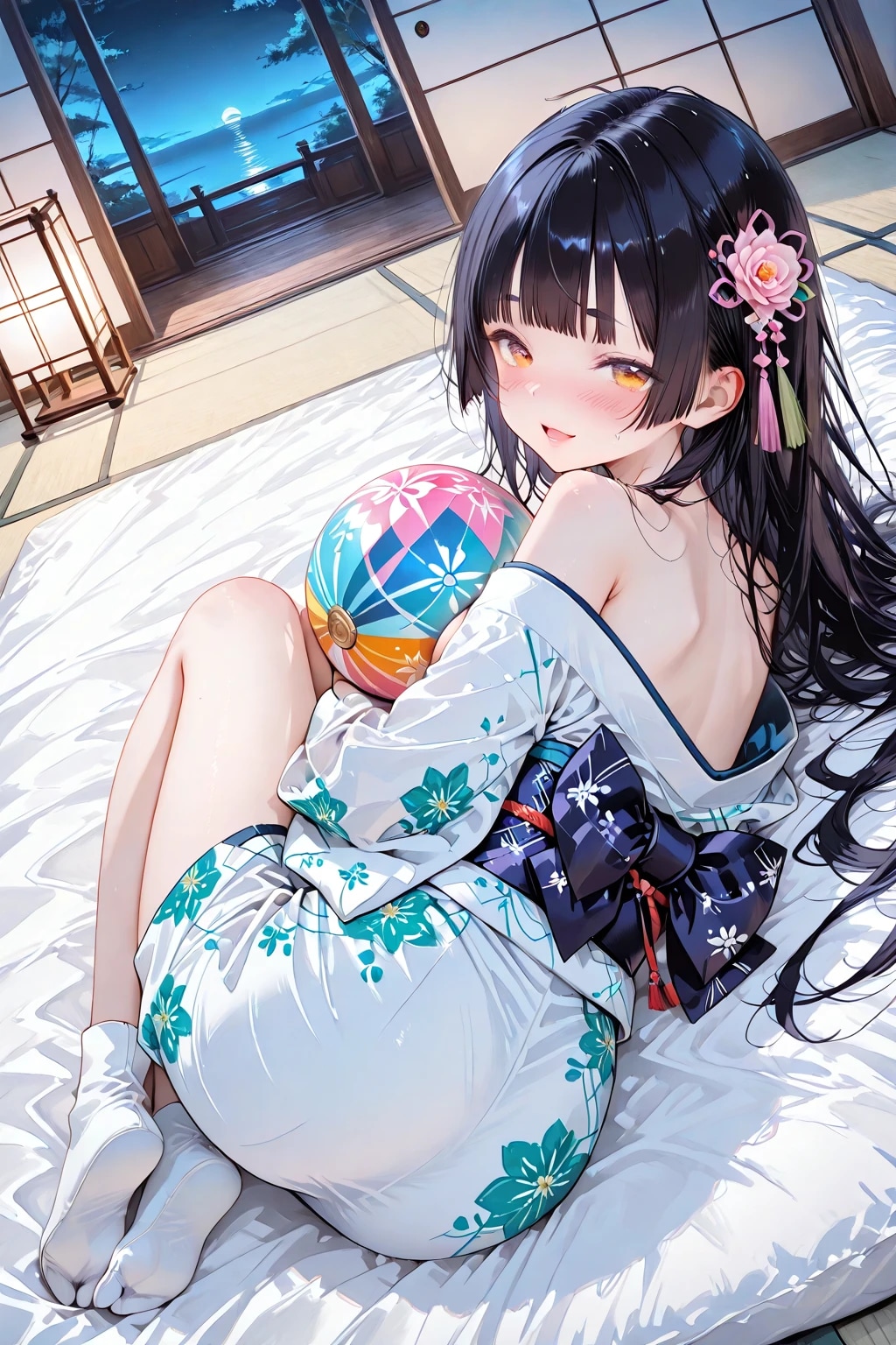 手毬と少女 | の人気AIイラスト・グラビア