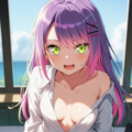 おはよ♡（常闇トワ） 2枚目