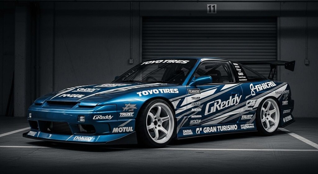 トーヨータイヤ180SXのドリ車