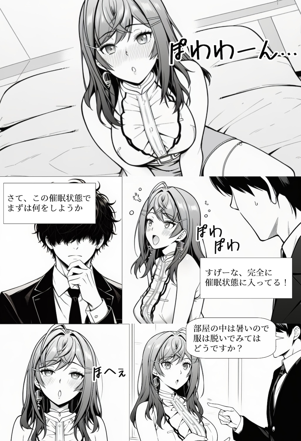 マンガ「とある社長の催眠アプリ実践」（執筆中）