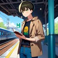 マオくん🚉２ 2枚目