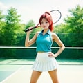 お知らせ投稿(テニス美人) 3枚目